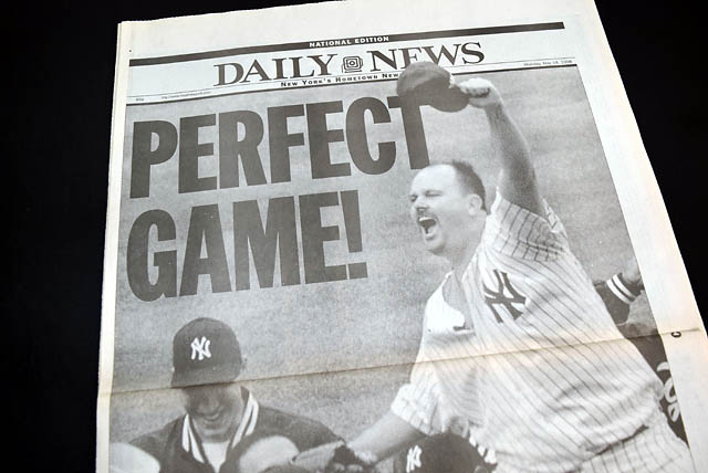 David Wells gets perfect game in 1998...  