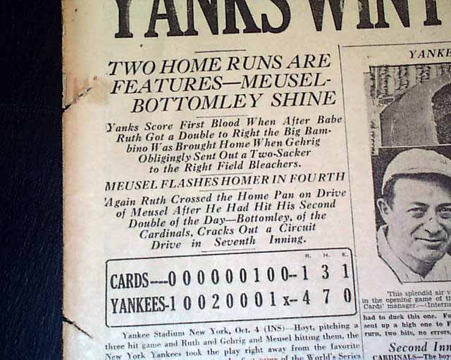 History of the New York Yankees” Newspaper Book