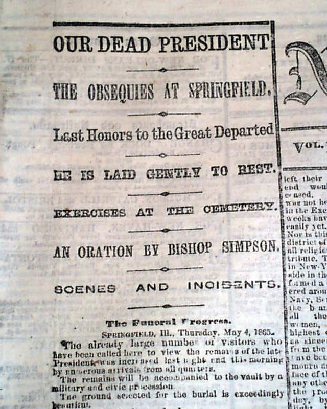 Death and burial of Abraham Lincoln [Cut of Abraham Lincoln A nation mourns  his loss! By Humanities [pseud] Air:- Sweet home. Boston: Morrill, Pr.  [1865]. - PICRYL - Public Domain Media Search