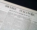 Single sheet "Supplement" from the Idaho Territory... - Image 1