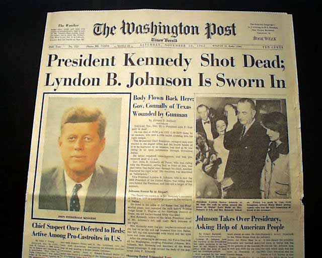 President Shot Dead - Rarenewspapers.com