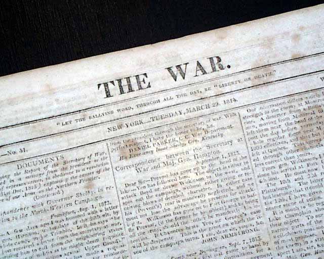 Much on naval events in the War of 1812...