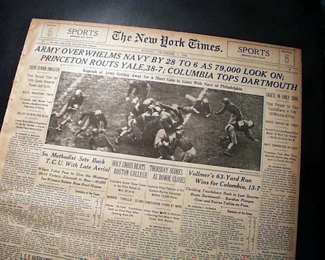 1935 Army-Navy game... college football...