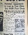 1963 Nuclear Submarine Thresher... - Image 3