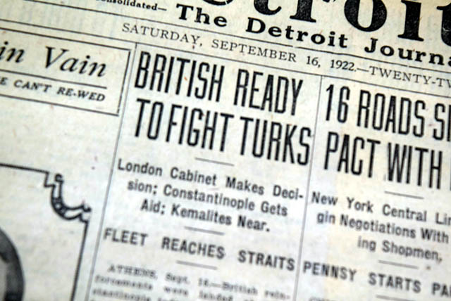 1922 Burning of Smyrna... massacres...