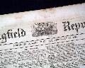 1862 Springfield Massachusetts Newspaper.... - Image 1