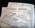 Four issues of Boston newspapers... - Image 2