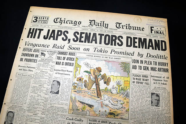 1942 Doolittle raid of Japan.... Executions revealed...