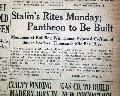 1953 Joseph Stalin Death... - Image 1