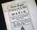 Act of Parliament from the reign of Queen Mary, 1689... - Image 2