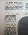 General Robert E. Lee...   full-length portrait on the front page... - Image 4