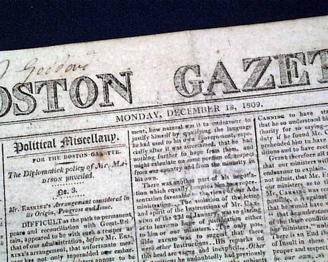 Treaty of Schonbrunn...