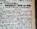 1943 WWII NAZI Germany On GUERNSEY ISLAND Newspaper - - Image 4