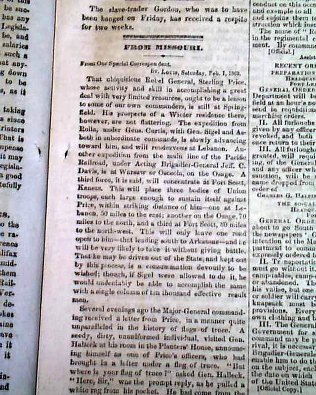 Fall of Savannah, Georgia in 1864... - RareNewspapers.com