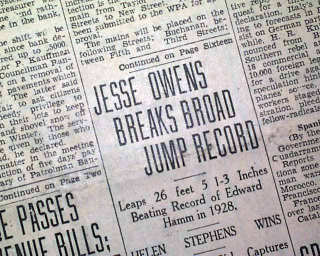 Реферат: Jesse Owens Essay Research Paper