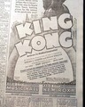 Very 1st King Kong Advertisement In 1933... - Image 2