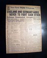 Munich Agreement of 1938... Sudetenland.... - Image 1