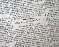 Much on the War of 1812...