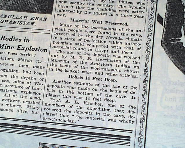 1929 Lovelock Cave... Nevada...