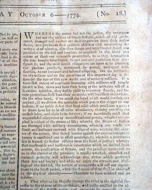 The Suffolk Resolves in a rare Virginia newspaper...