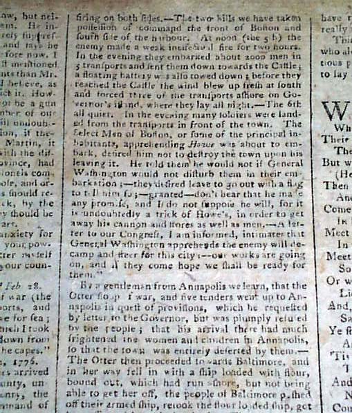 A gem of an issue from Philadelphia, 1776... - RareNewspapers.com