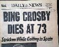 Bing Crosby Dies... - Image 1