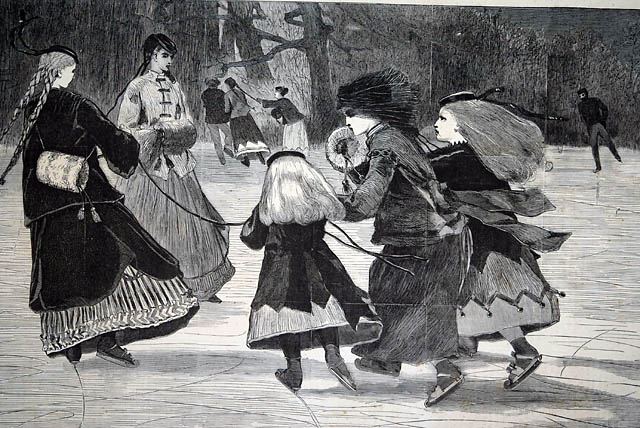 Winslow Homer's "Winter" - A Skating Scene by Winslow Homer... At a bargain...