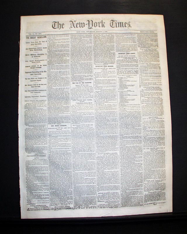 1861 Civil War Leesburg VA....