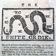 Revolutionary War Era 

newspapers printed in America