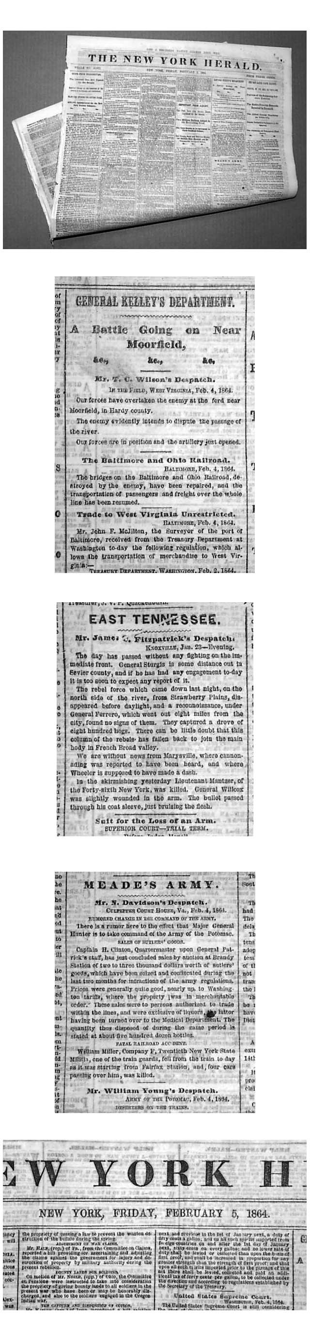 Moorefield, West Virginia Civil War coverage...